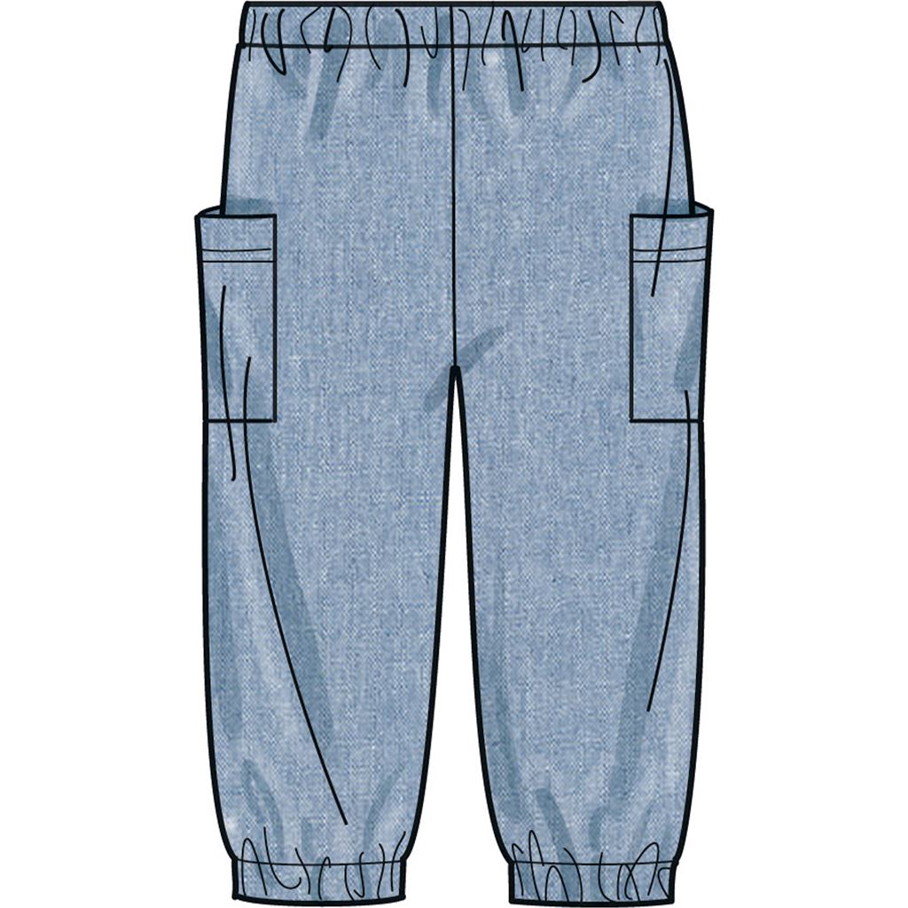 Simplicity Sewing Pattern S9932 Toddlers Dress Top and Pants 9932 Image 5 From Patternsandplains.com