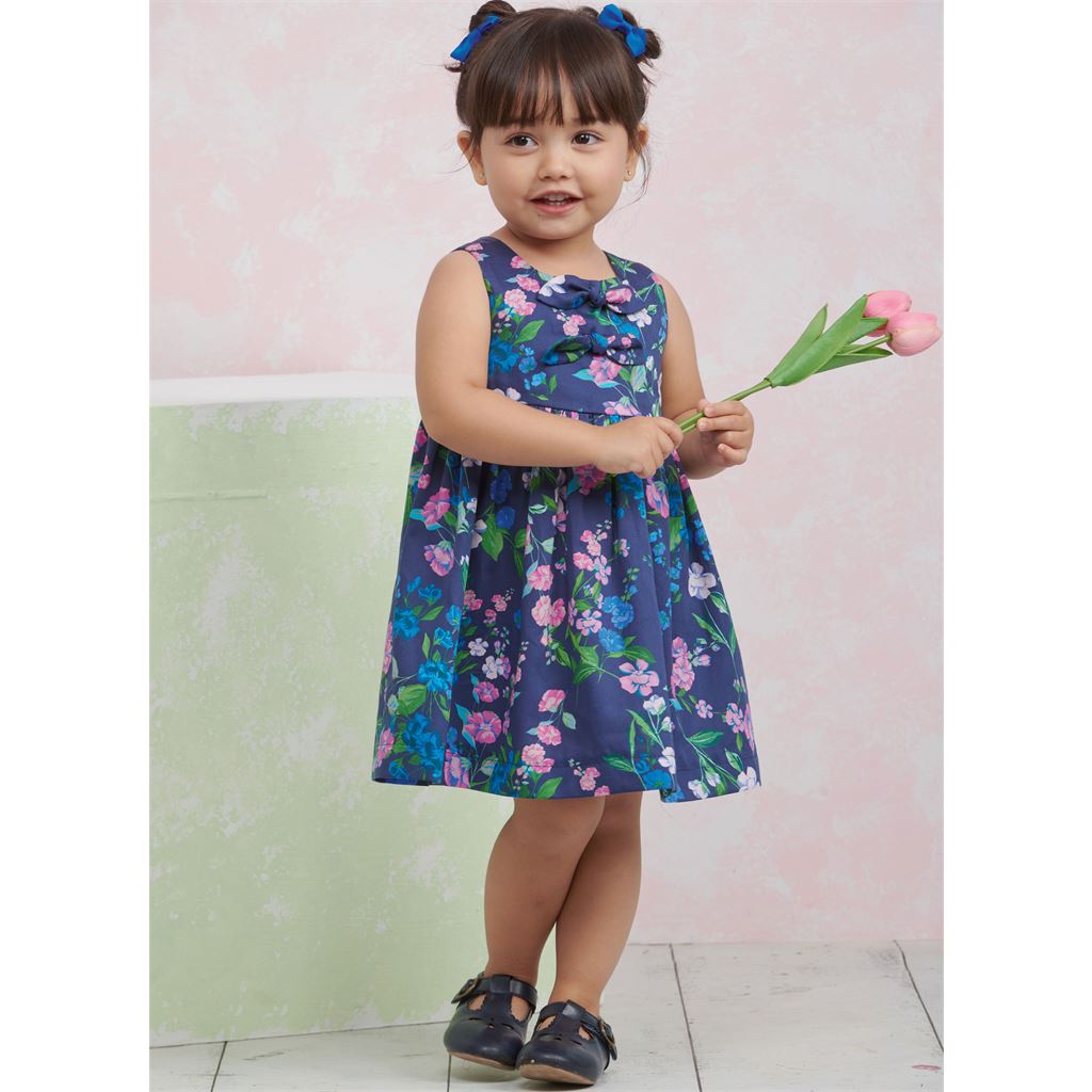 Simplicity Sewing Pattern S9932 Toddlers Dress Top and Pants 9932 Image 6 From Patternsandplains.com