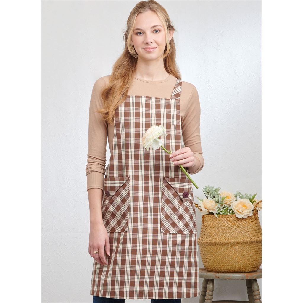 Simplicity Sewing Pattern S9938 Misses Pullover Aprons 9938 Image 2 From Patternsandplains.com