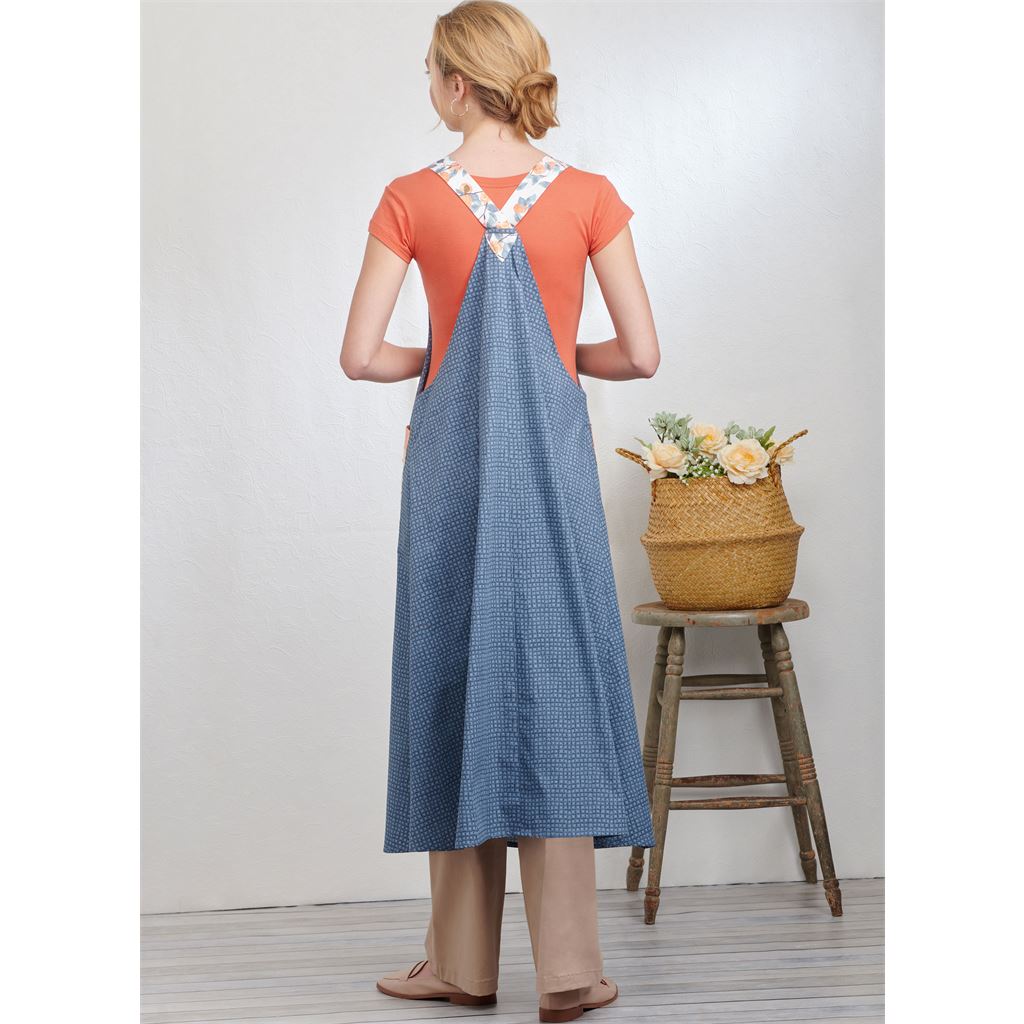 Simplicity Sewing Pattern S9938 Misses Pullover Aprons 9938 Image 7 From Patternsandplains.com
