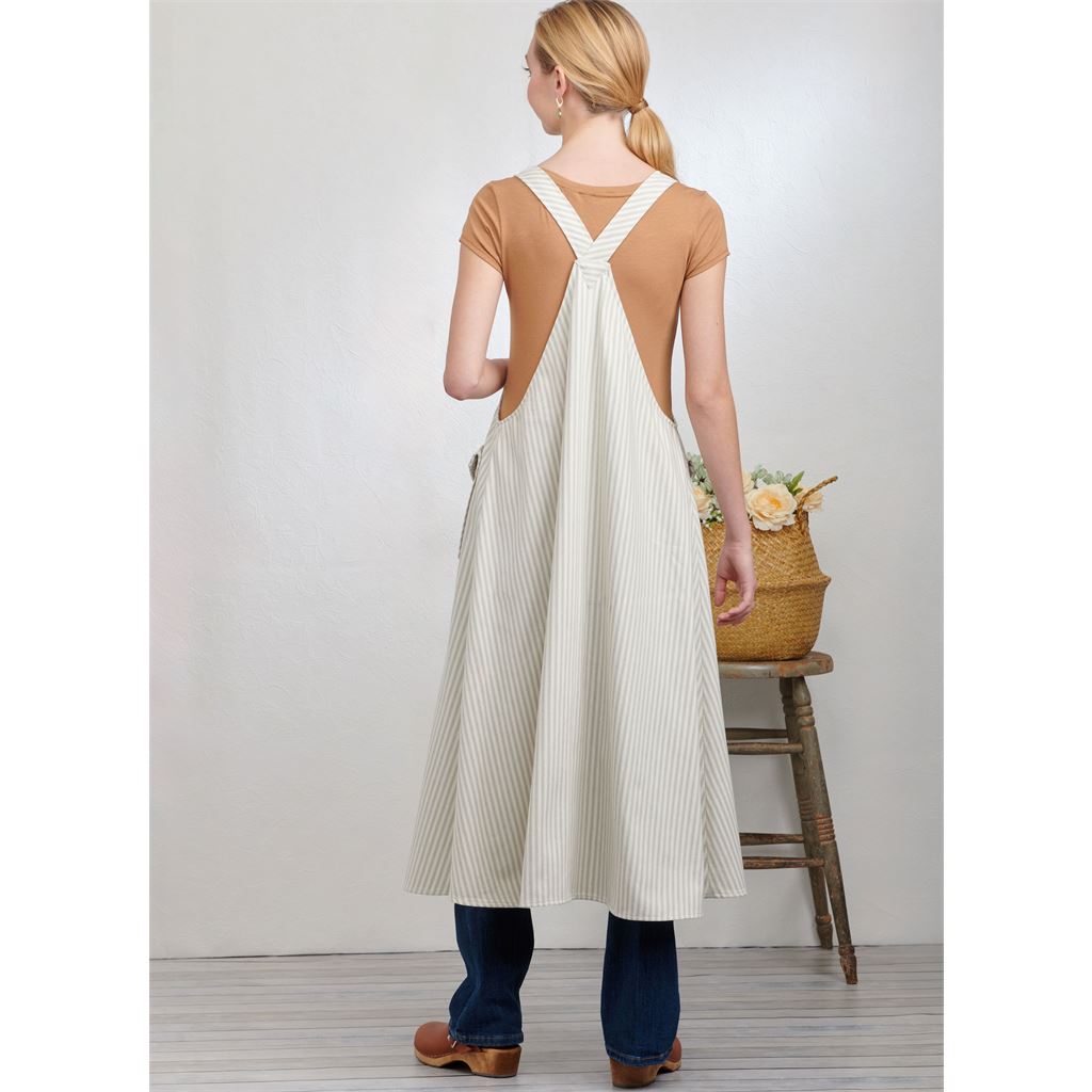 Simplicity Sewing Pattern S9938 Misses Pullover Aprons 9938 Image 8 From Patternsandplains.com