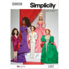Simplicity Sewing Pattern S9939 11 1 2 Fashion Doll Clothes by Andrea Schewe Designs 9939 Image 1 From Patternsandplains.com
