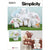 Simplicity Sewing Pattern S9941 Plush Bears and Bunnies in Three Sizes 9941 Image 1 From Patternsandplains.com