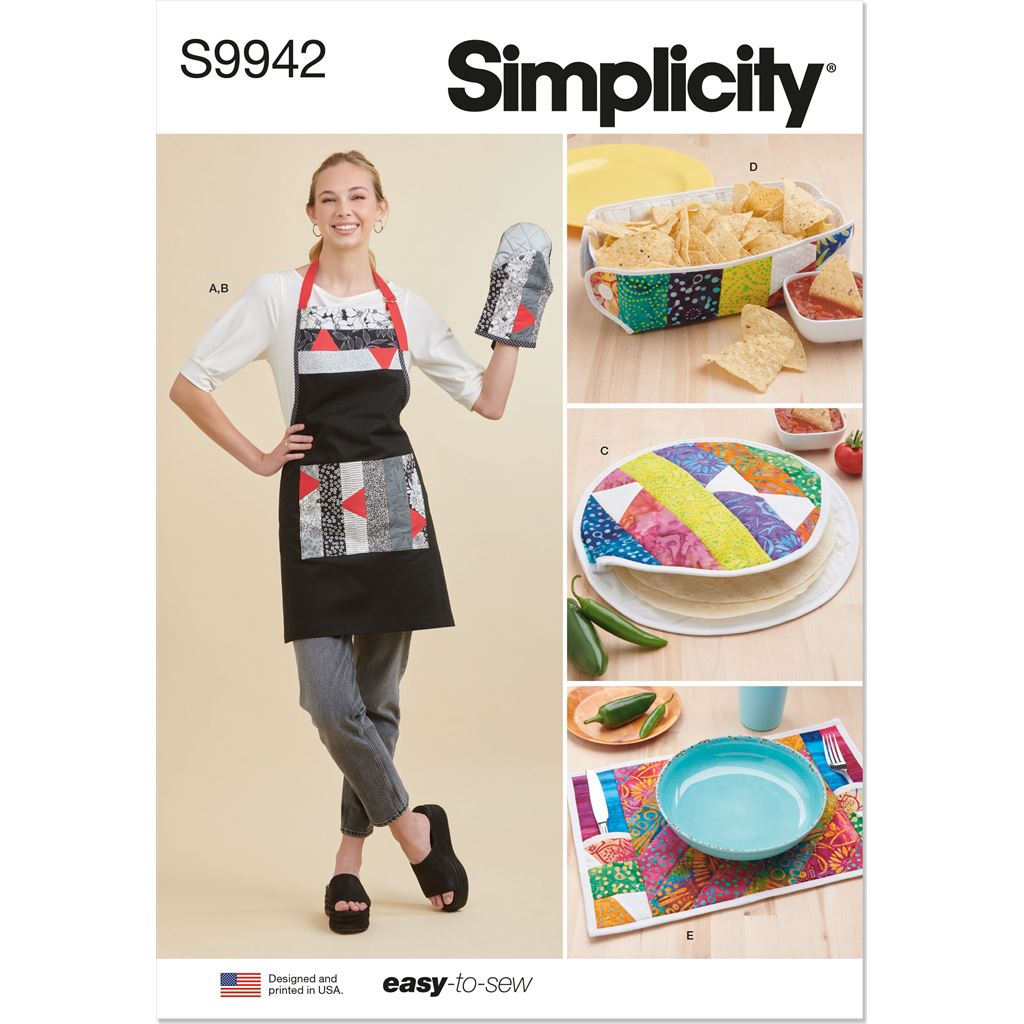Simplicity Sewing Pattern S9942 Kitchen Accessories by Carla Reiss Design 9942 Image 1 From Patternsandplains.com