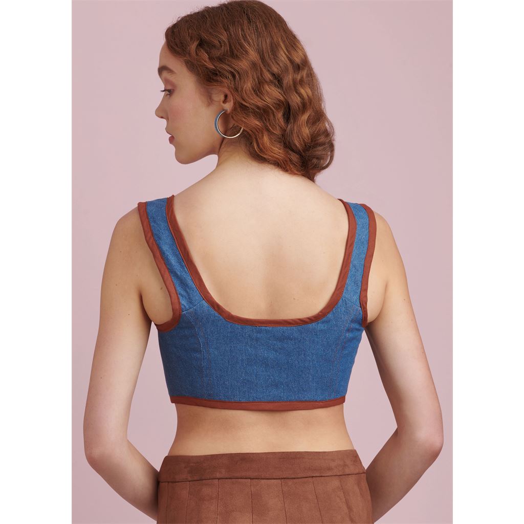 Simplicity Sewing Pattern S9943 Misses Corset Costumes 9943 Image 11 From Patternsandplains.com