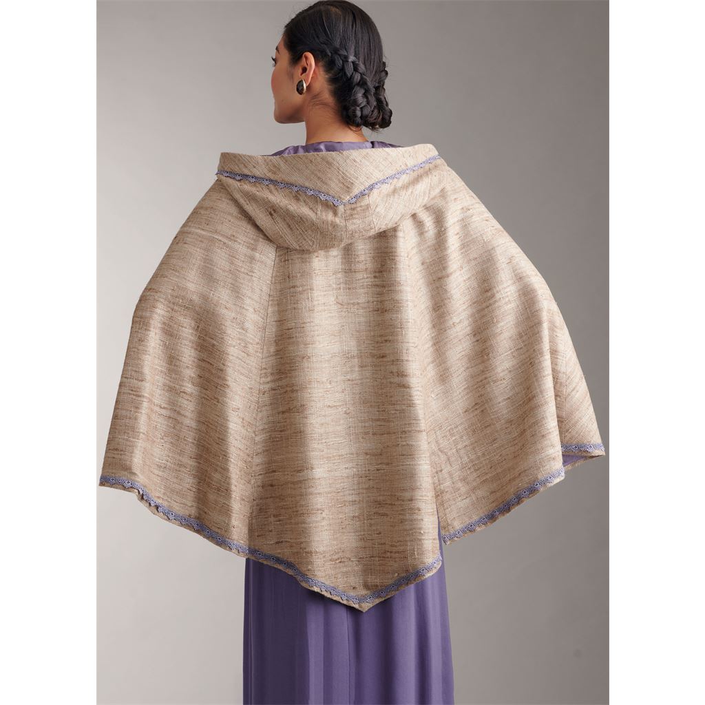 Simplicity Sewing Pattern S9944 Misses Capelet and Cape in Two Lengths by Scissor IMP Workshop 9944 Image 9 From Patternsandplains.com