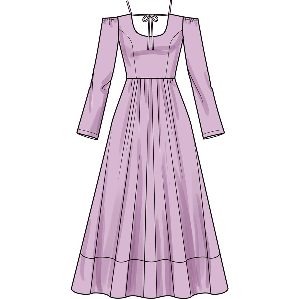 Simplicity Sewing Pattern S9950 Misses Dress with Sleeve and Length Variations 9950 Image 4 From Patternsandplains.com