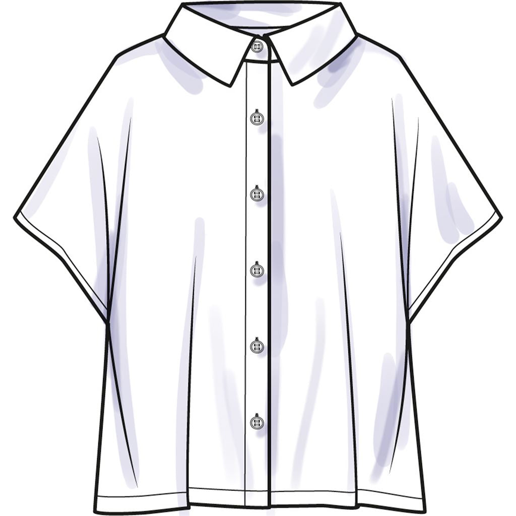 Simplicity Sewing Pattern S9952 Misses Shirts 9952 Image 3 From Patternsandplains.com