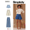 Simplicity Sewing Pattern S9955 Misses Shorts and Pants 9955 Image 1 From Patternsandplains.com