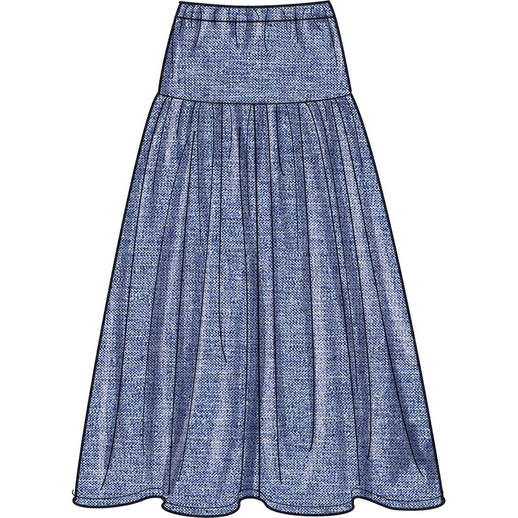 Simplicity Sewing Pattern S9958 Misses Top and Skirt 9958 Image 4 From Patternsandplains.com