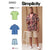 Simplicity Sewing Pattern S9960 Mens Knit T Shirt Shirt and Shorts 9960 Image 1 From Patternsandplains.com