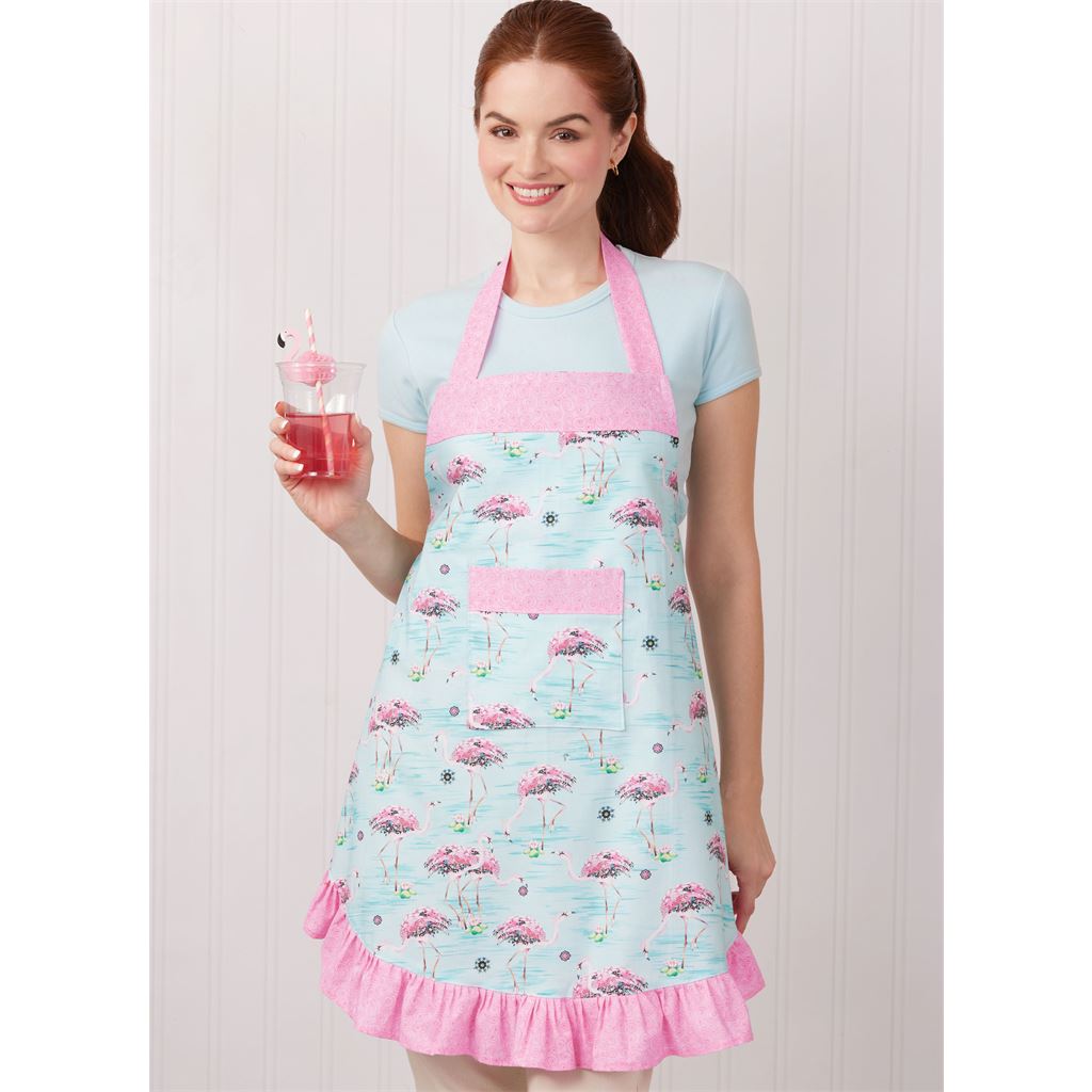 Simplicity Sewing Pattern S9973 Aprons and Kitchen Décor by Faith Van Zanten 9973 Image 3 From Patternsandplains.com