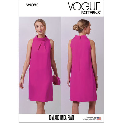 Vogue Pattern V2023 Misses Dress by Tom and Linda Platt Inc 2023 Image 1 From Patternsandplains.com