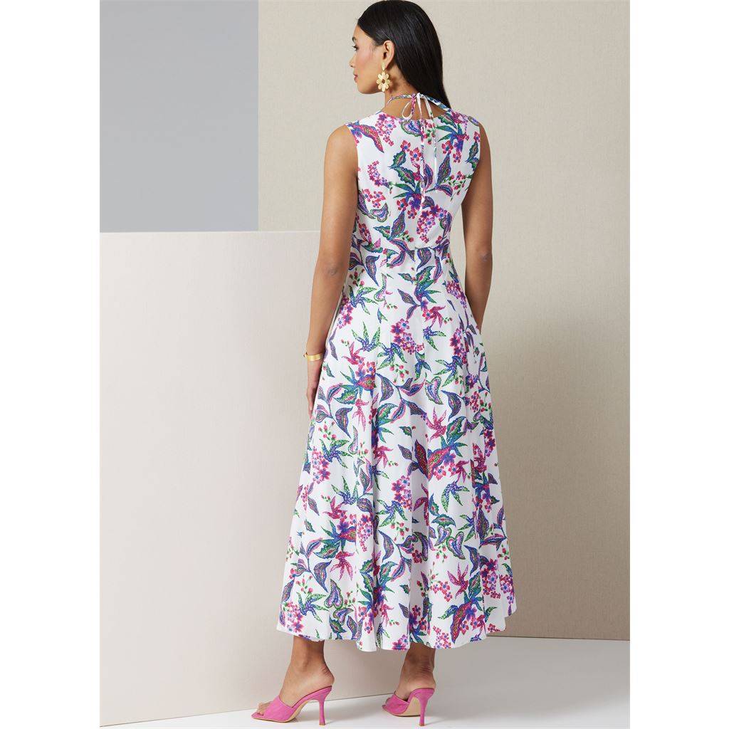 Vogue Pattern V2025 Misses Dress with Sleeve Variations 2025 Image 4 From Patternsandplains.com