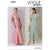 Vogue Pattern V2027 Misses Dress in Two Lengths 2027 Image 1 From Patternsandplains.com