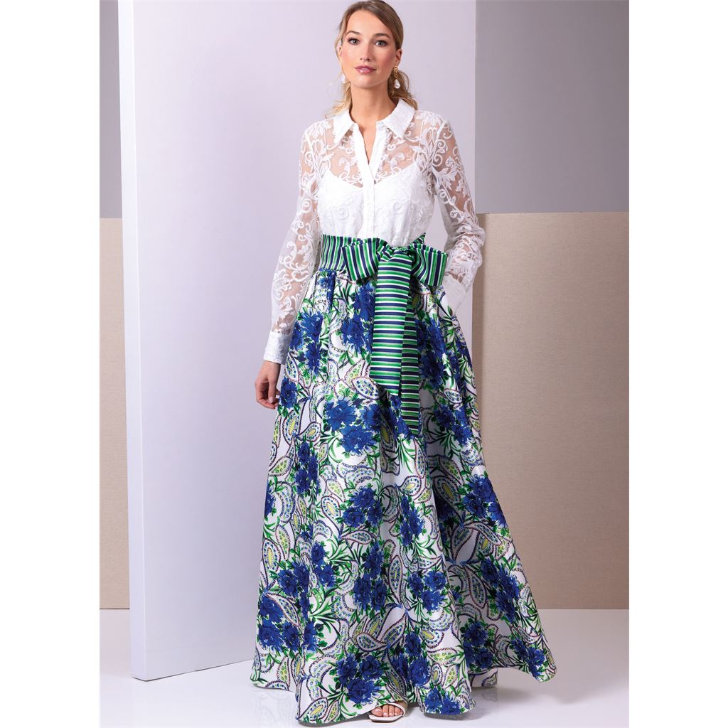 Vogue Pattern V2029 Misses Dress by Badgley Mischka 2029 Image 2 From Patternsandplains.com