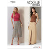 Vogue Pattern V2032 Misses Skirt in Two Lengths 2032 Image 1 From Patternsandplains.com