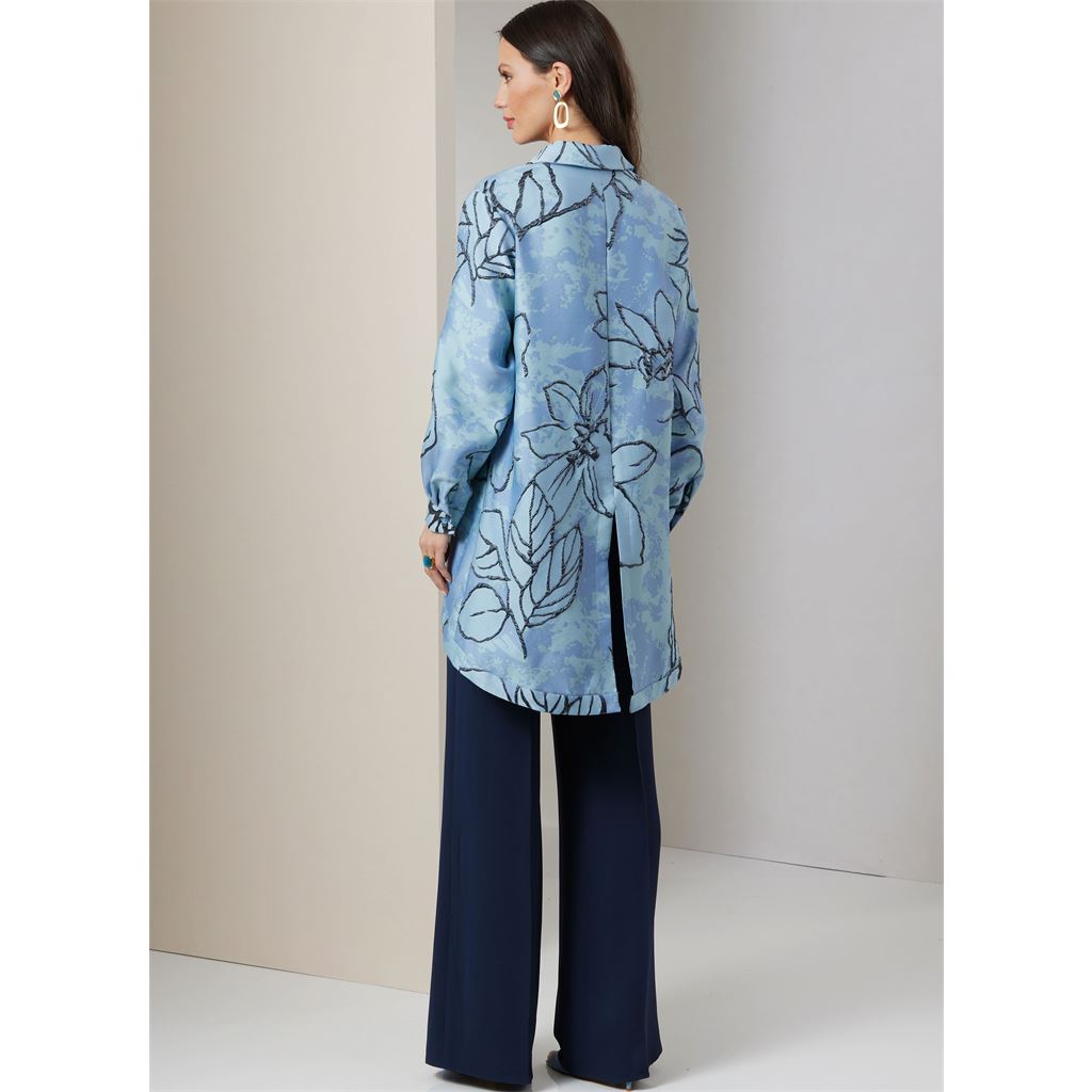 Vogue Pattern V2037 Misses Shirt Crop Top and Pants 2037 Image 8 From Patternsandplains.com