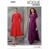 Vogue Pattern V2044 Misses Dress with Sleeve and Length Variations 2044 Image 1 From Patternsandplains.com