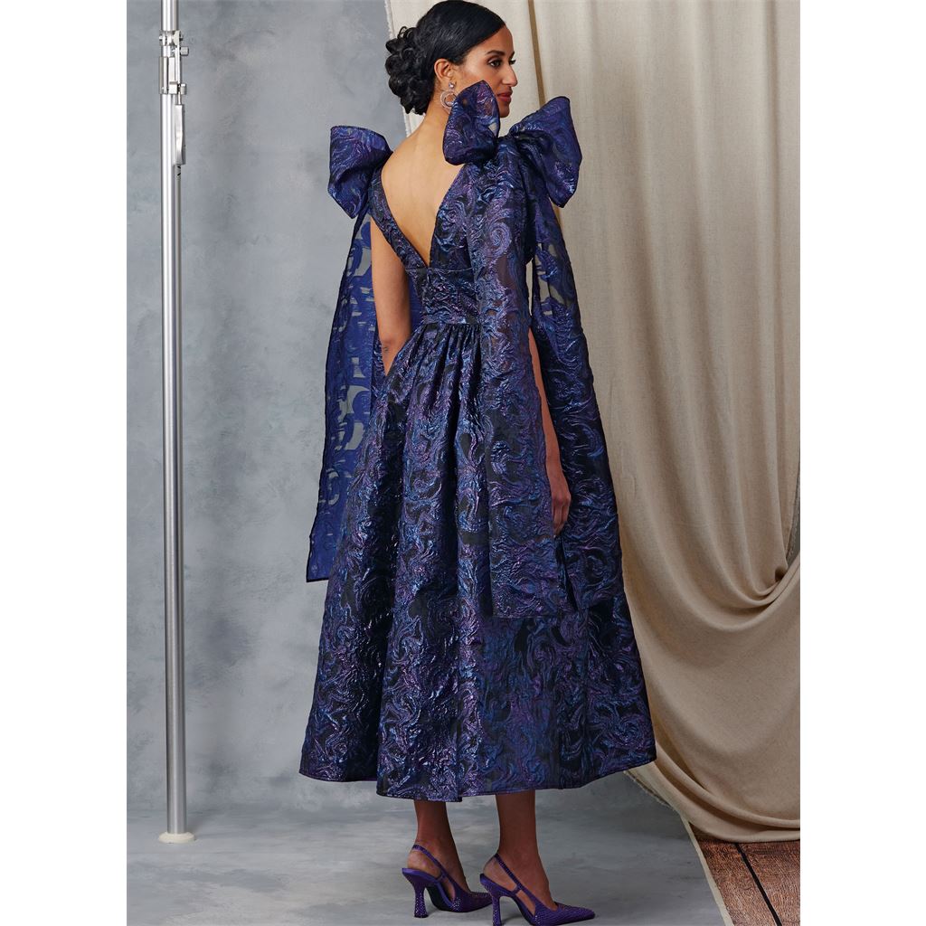 Vogue Pattern V2048 Misses' Evening Dress in Two Lengths 2048 - Patterns and Plains Vogue Pattern V2048 Misses' Evening Dress in Two Lengths 2048 - Patterns and Plains