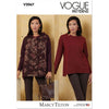 Vogue Pattern V2067 Misses Knit Top and Jacket by Marcy Tilton 2067 Image 1 From Patternsandplains.com