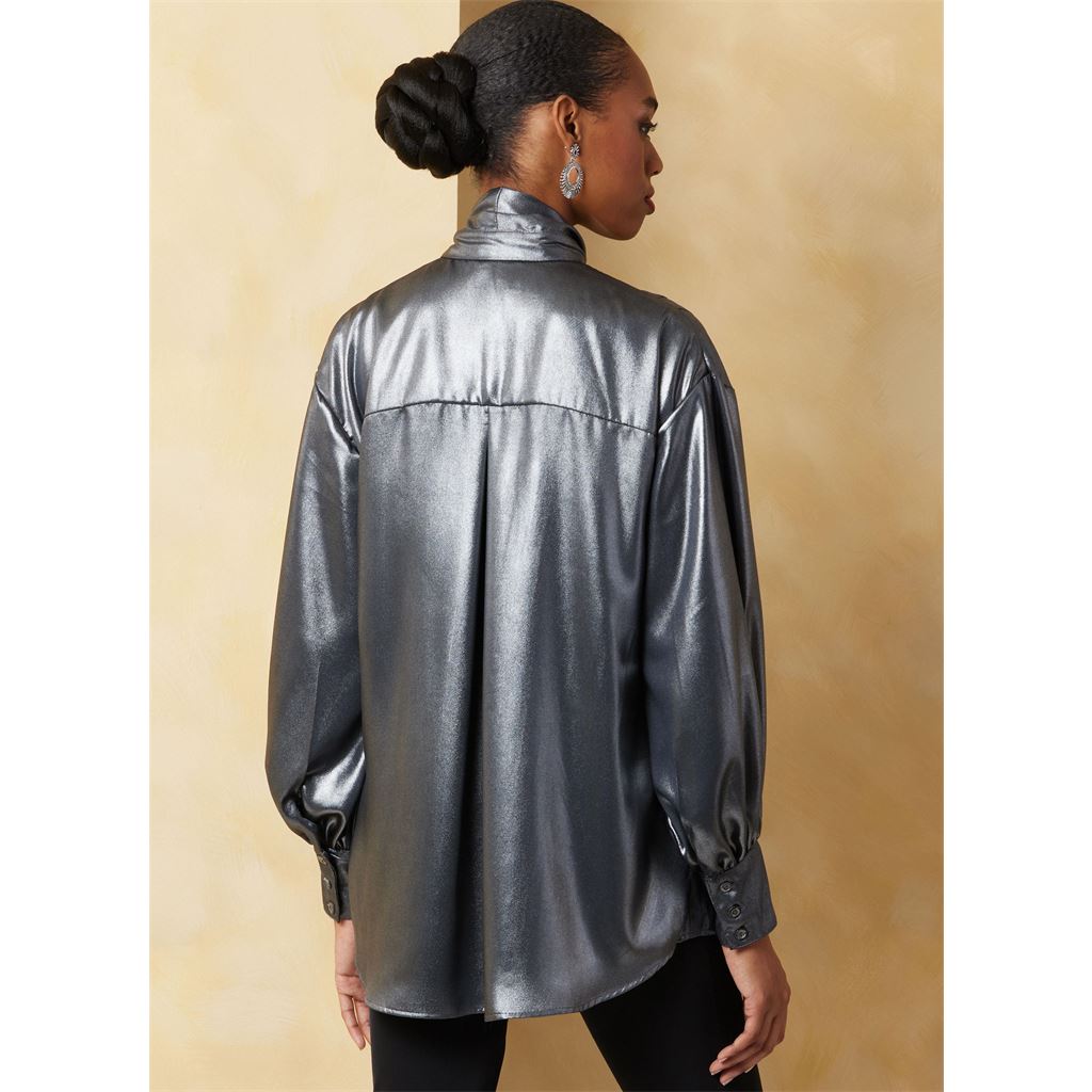 Vogue Pattern V2068 Misses Tops and Sash 2068 Image 6 From Patternsandplains.com