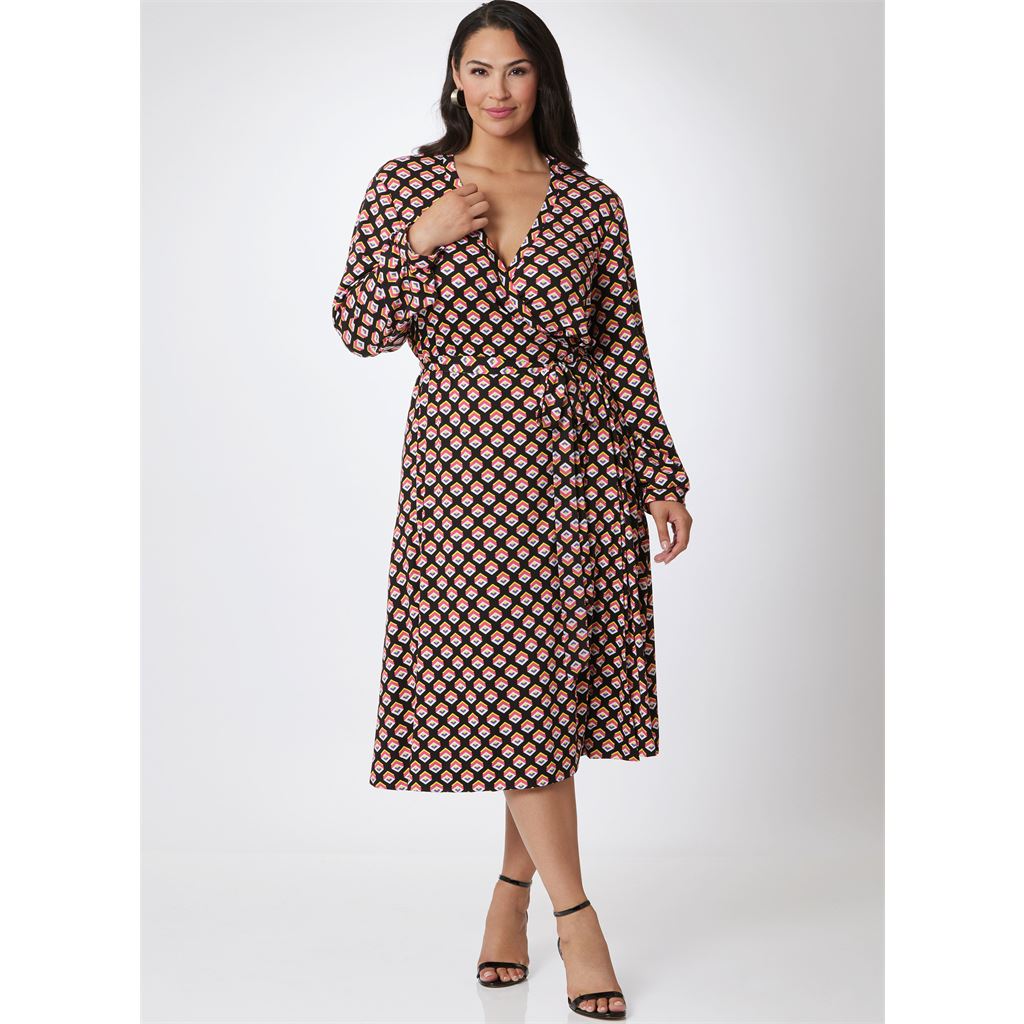 Vogue Pattern V2081 Misses Wrap Dress by Diane Von Furstenberg 2081 Image 14 From Patternsandplains.com