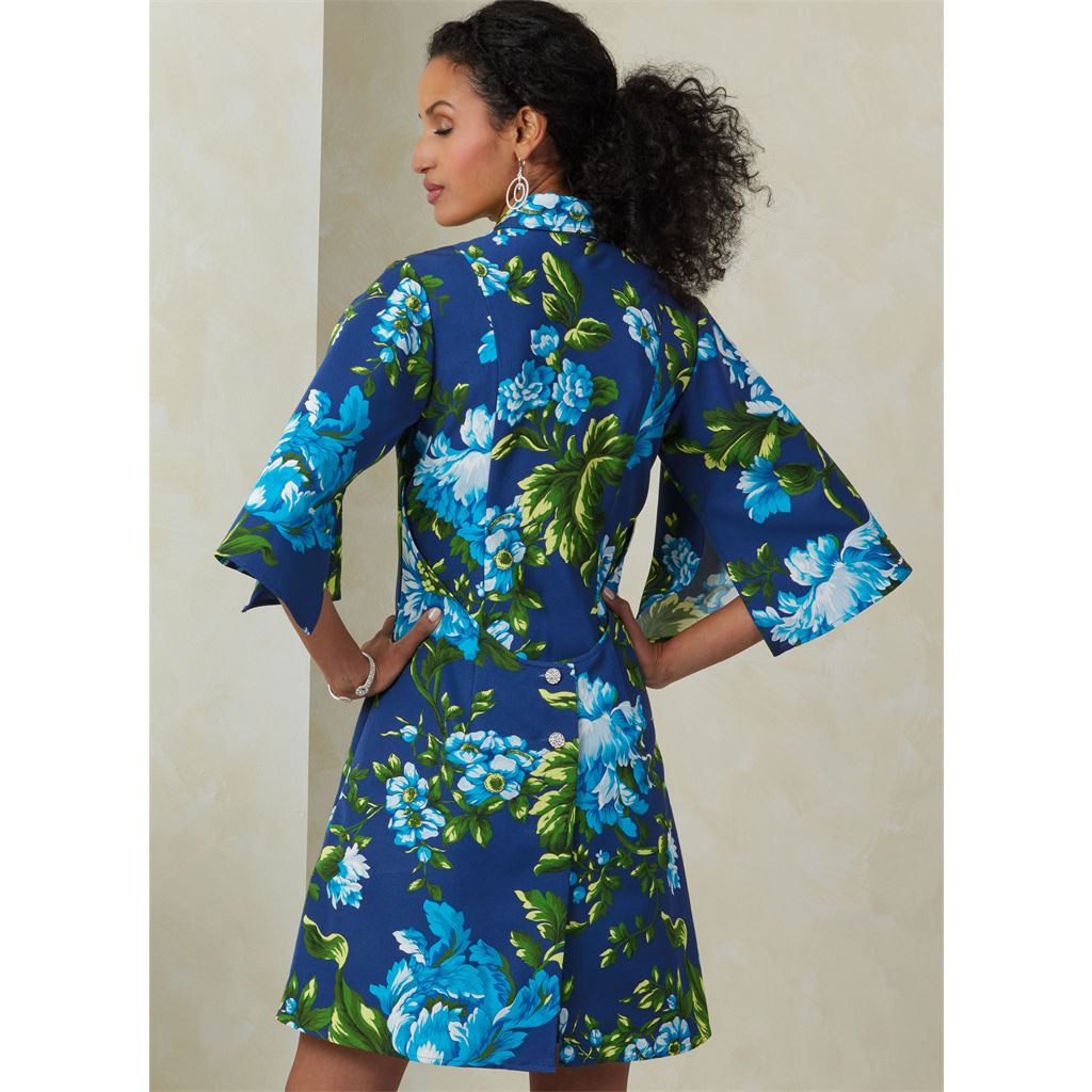 Vogue Pattern V2083 Misses Dress in Two Lengths 2083 Image 5 From Patternsandplains.com