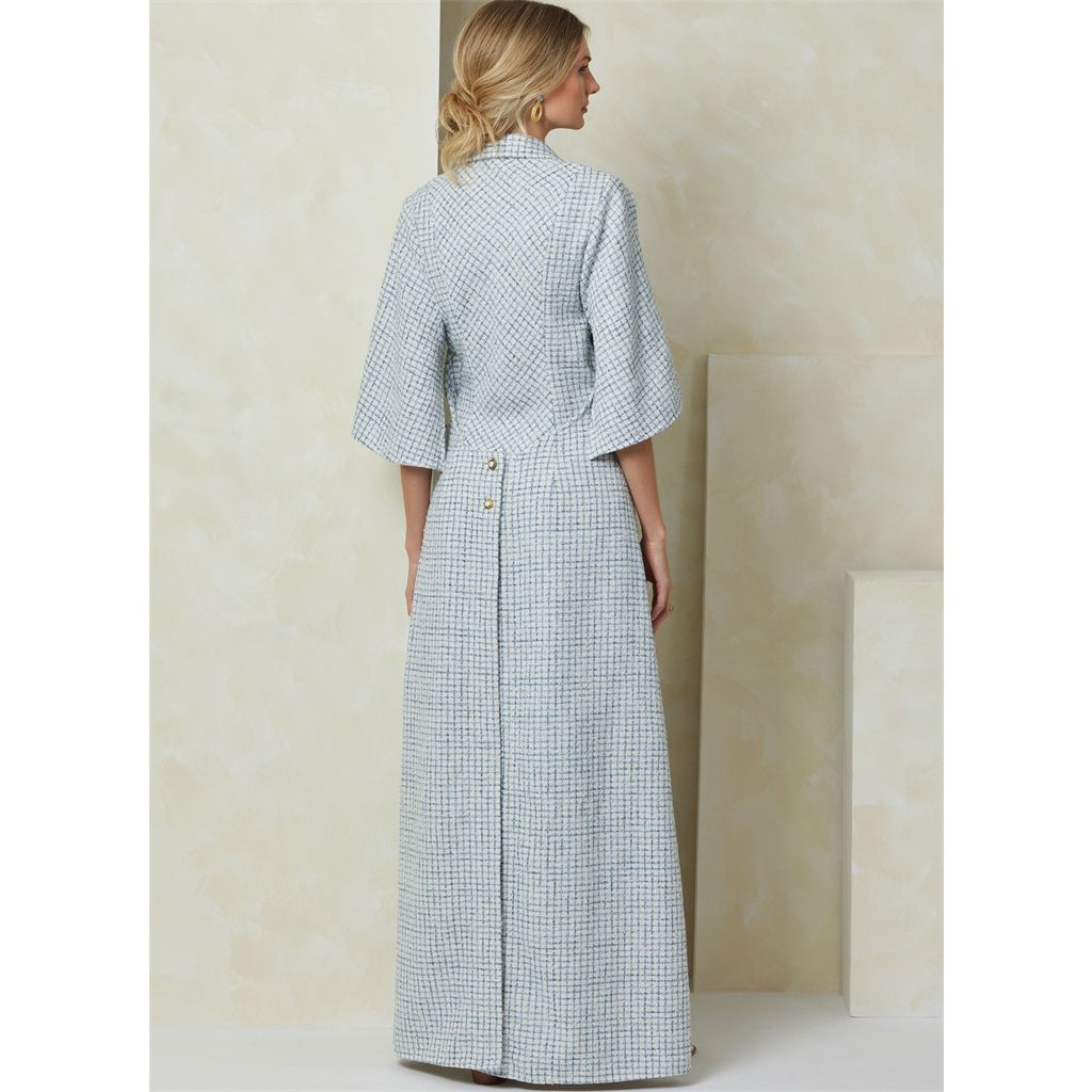 Vogue Pattern V2083 Misses Dress in Two Lengths 2083 Image 6 From Patternsandplains.com