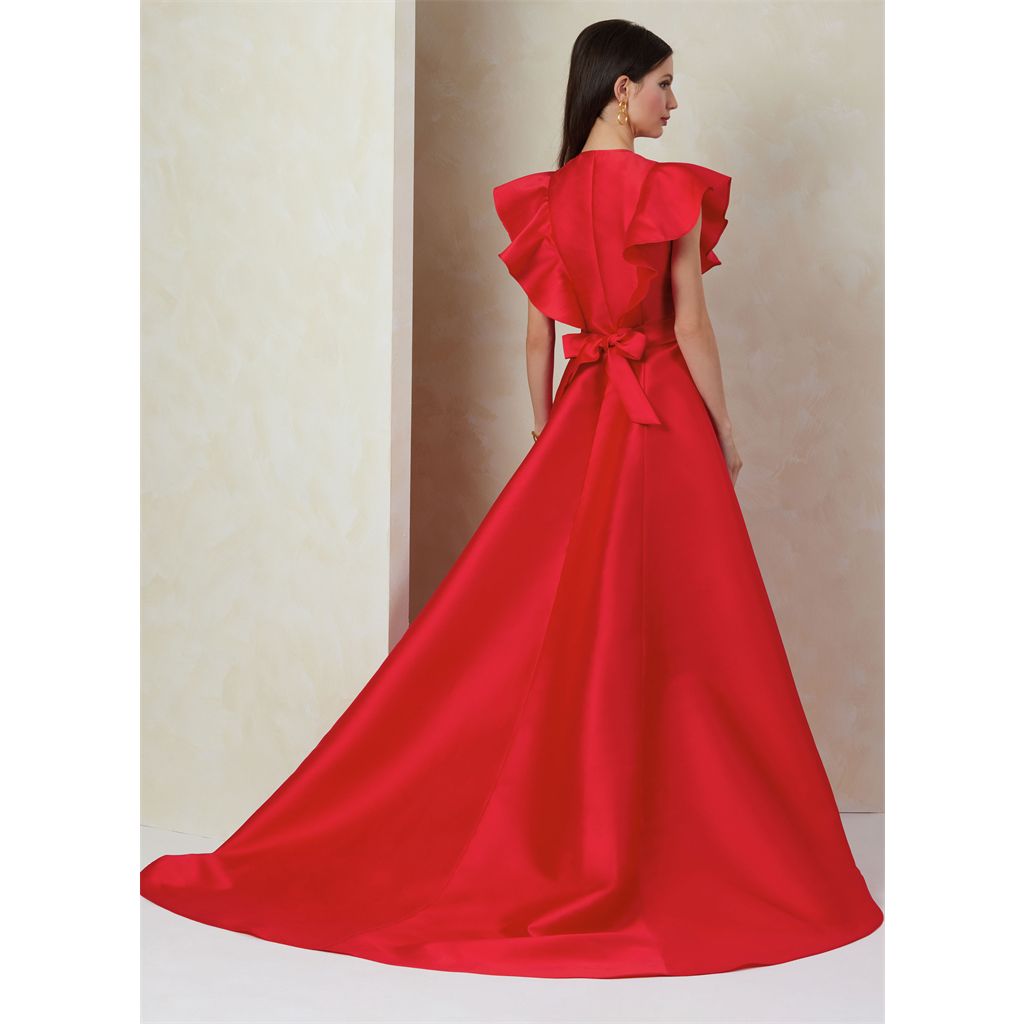 Vogue Pattern V2087 Misses Dress with Sleeve and Length Variations 2087 Image 6 From Patternsandplains.com