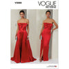 Vogue Pattern V2088 Misses Dress and Overskirt 2088 Image 1 From Patternsandplains.com