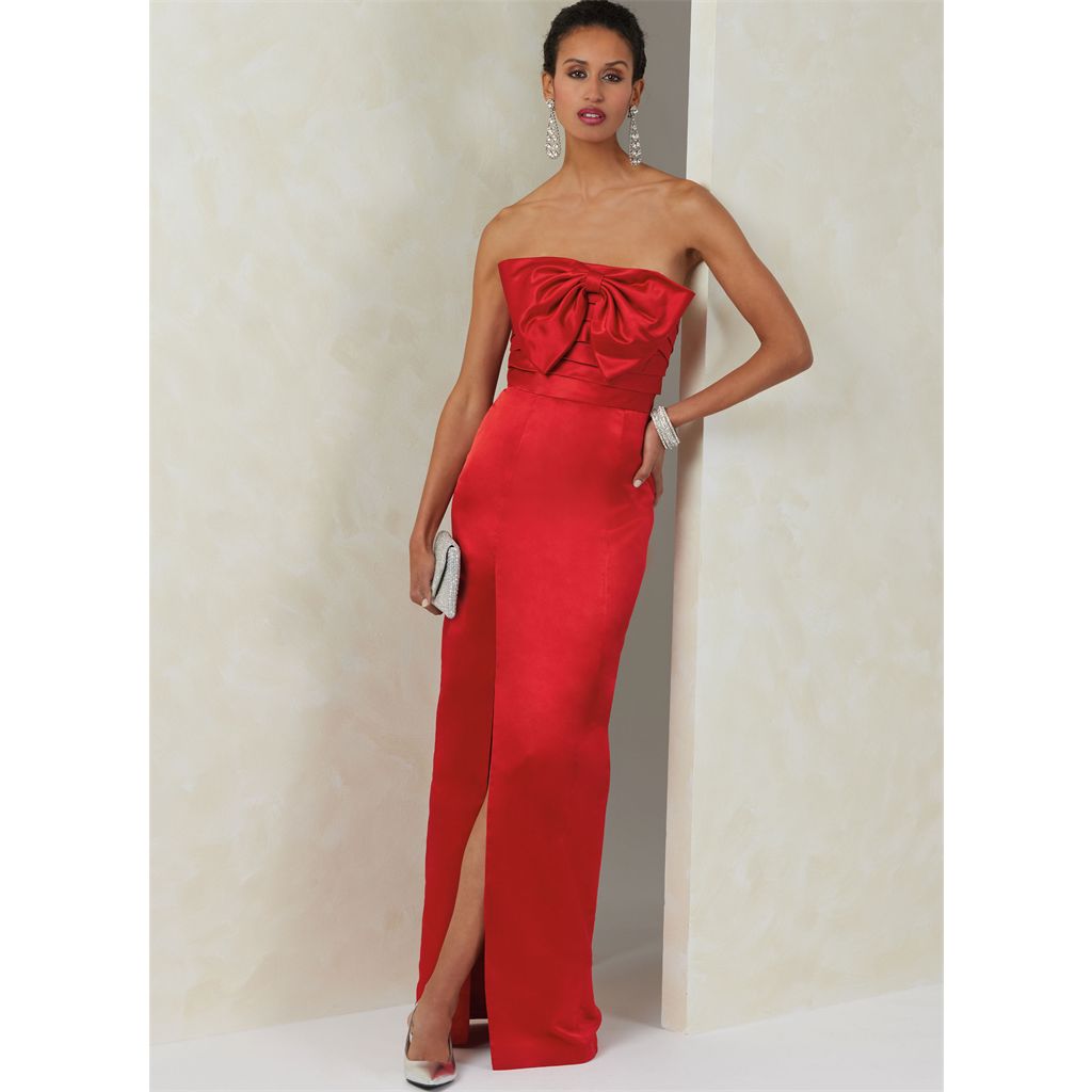 Vogue Pattern V2088 Misses Dress and Overskirt 2088 Image 2 From Patternsandplains.com