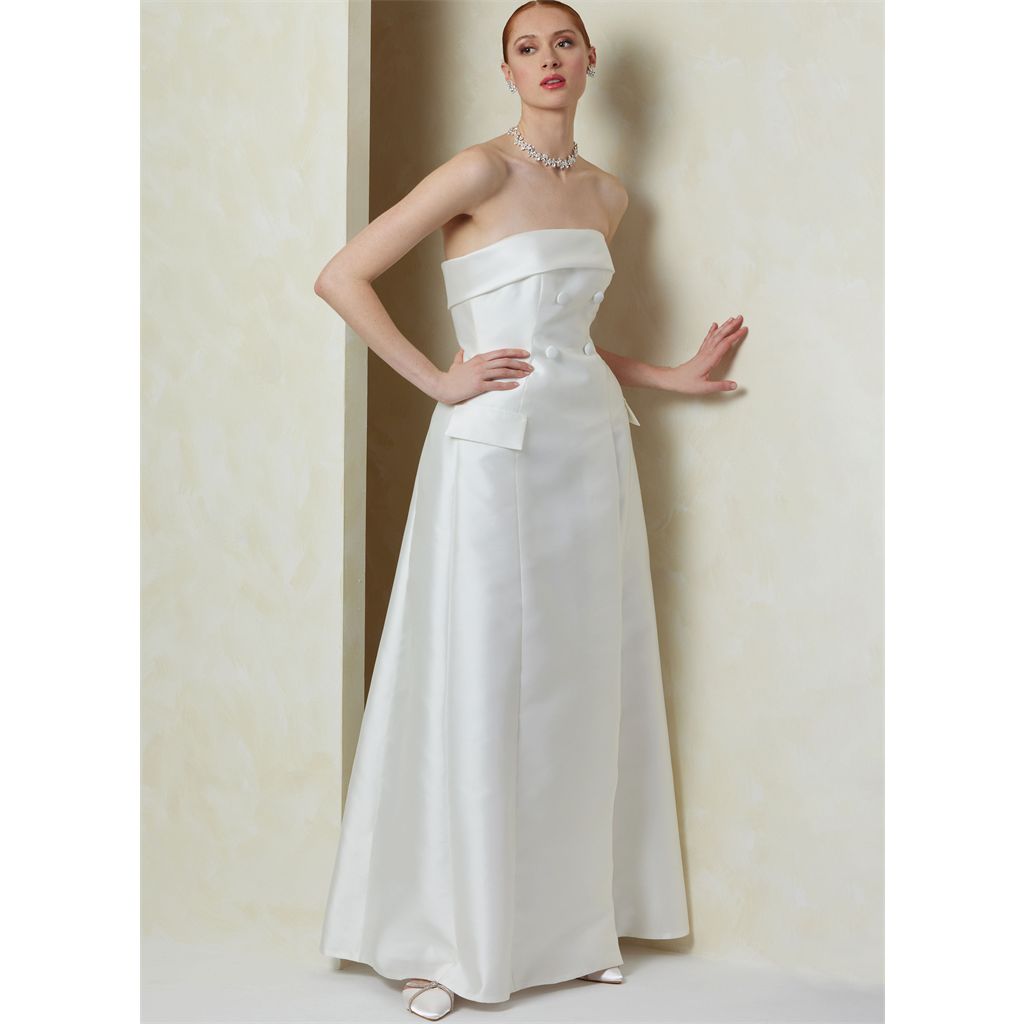 Vogue Pattern V2089 Misses Dress in Two Lengths 2089 Image 3 From Patternsandplains.com