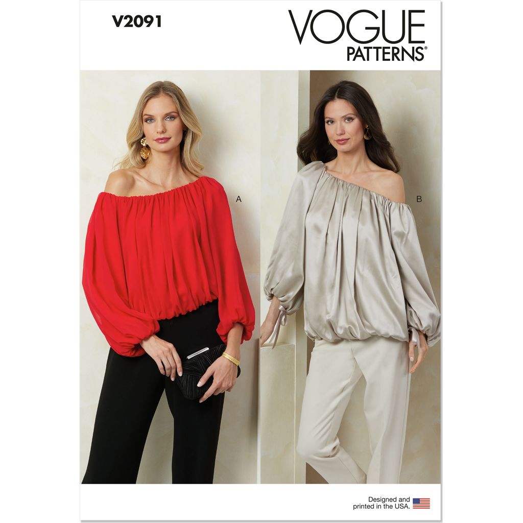 Vogue Pattern V2091 Misses Top with Length Variations 2091 Image 1 From Patternsandplains.com