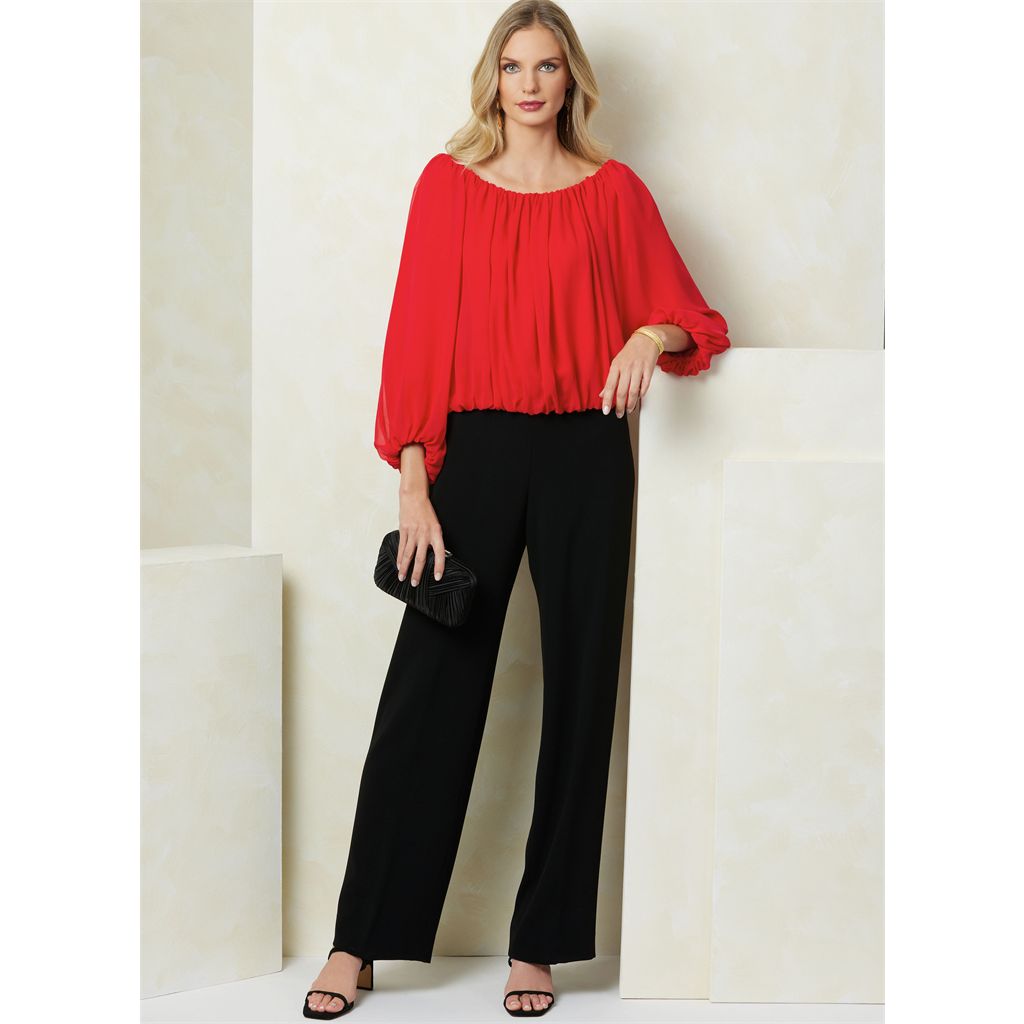 Vogue Pattern V2091 Misses Top with Length Variations 2091 Image 4 From Patternsandplains.com