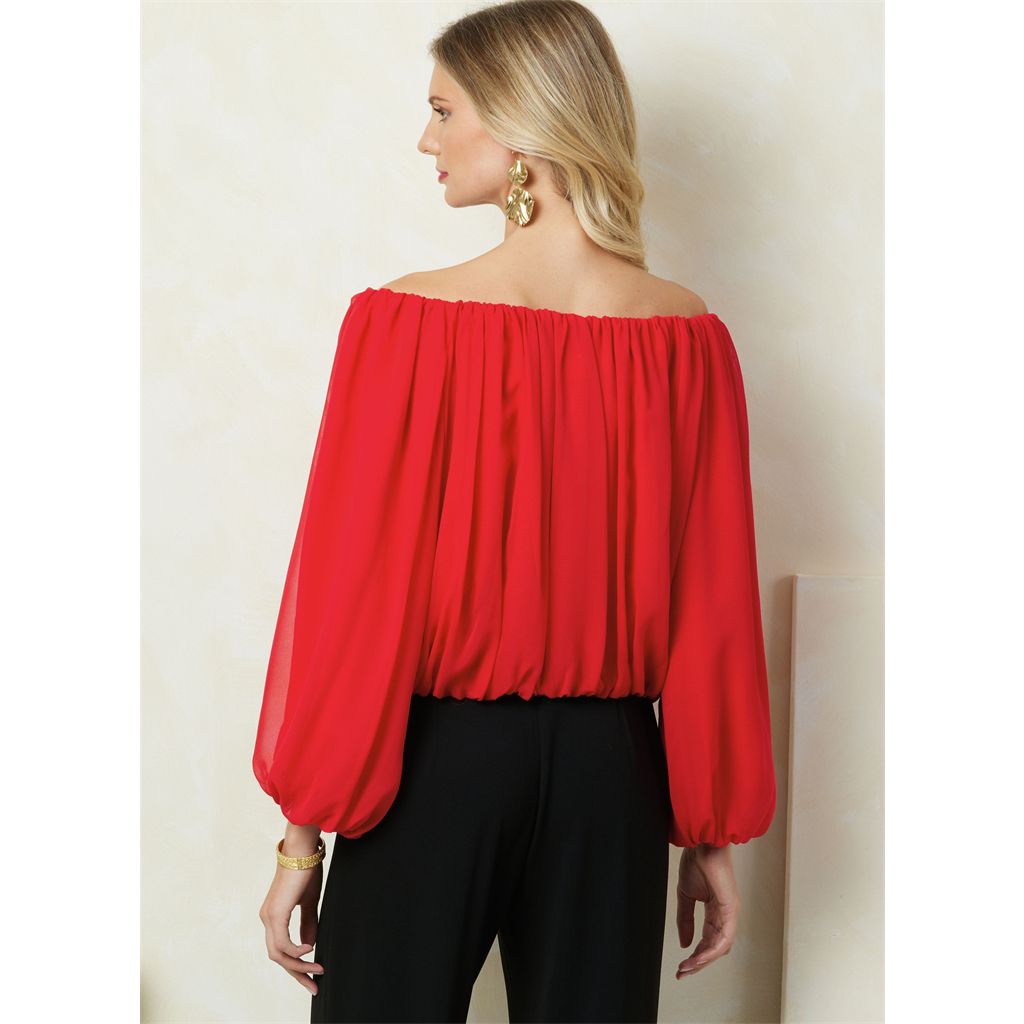 Vogue Pattern V2091 Misses Top with Length Variations 2091 Image 6 From Patternsandplains.com