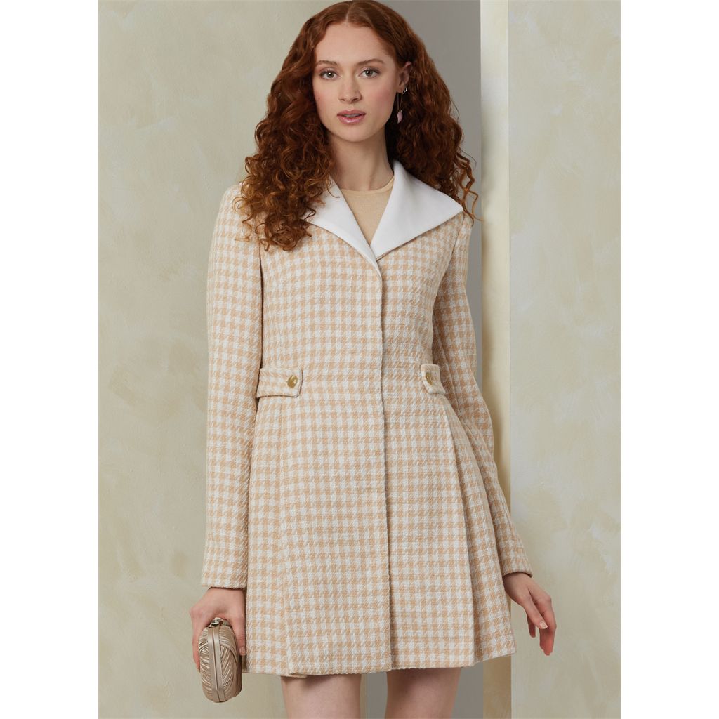 Vogue Pattern V2092 Misses Coats 2092 Image 2 From Patternsandplains.com