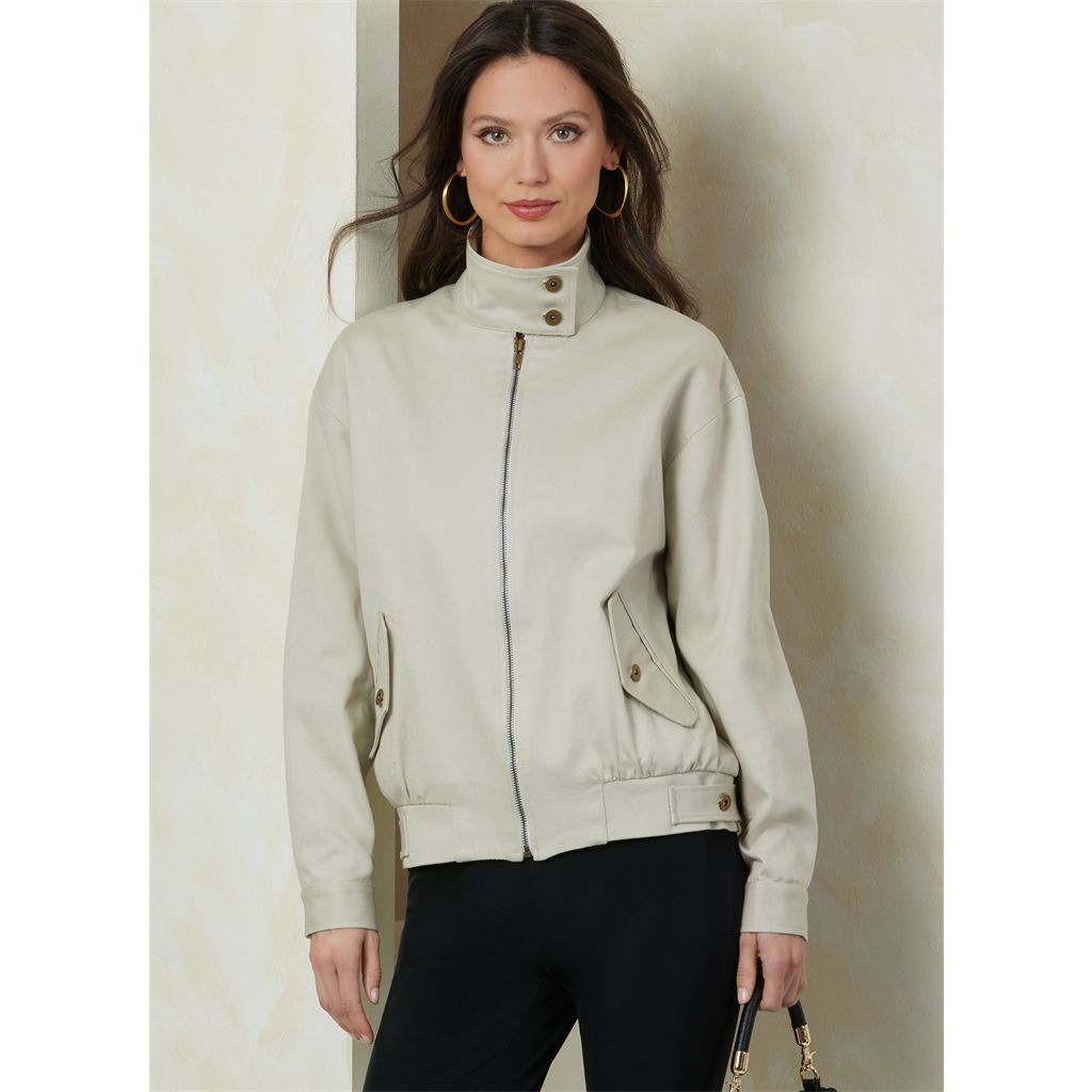 Vogue Pattern V2093 Misses Jackets 2093 Image 2 From Patternsandplains.com