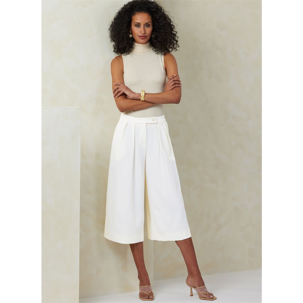 Vogue Pattern V2094 Misses Pants in Two Lengths 2094 Image 2 From Patternsandplains.com