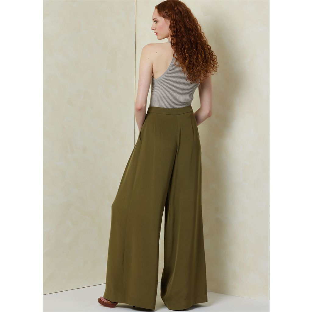 Vogue Pattern V2094 Misses Pants in Two Lengths 2094 Image 5 From Patternsandplains.com