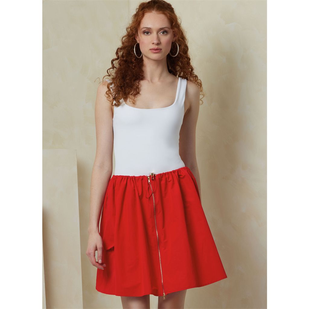 Vogue Pattern V2095 Misses Skirt in Two Lengths 2095 Image 2 From Patternsandplains.com