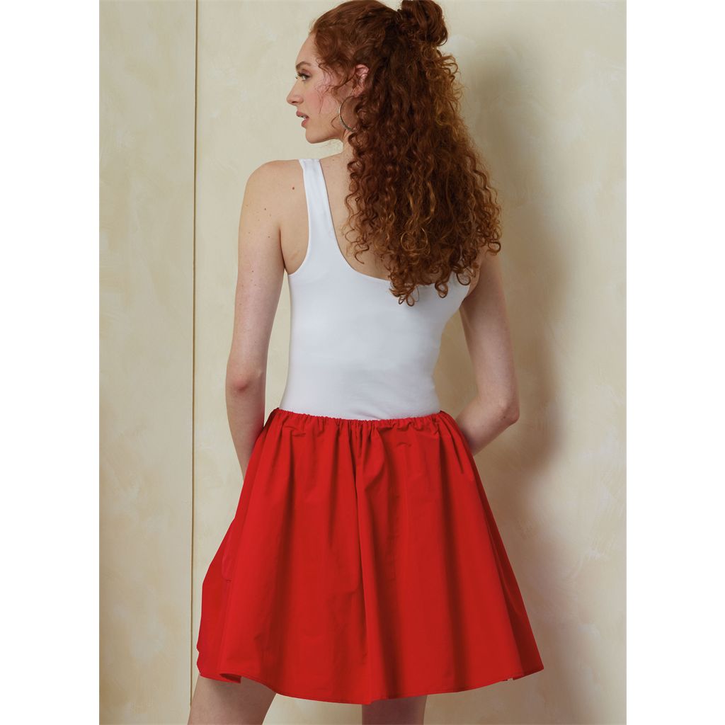 Vogue Pattern V2095 Misses Skirt in Two Lengths 2095 Image 6 From Patternsandplains.com