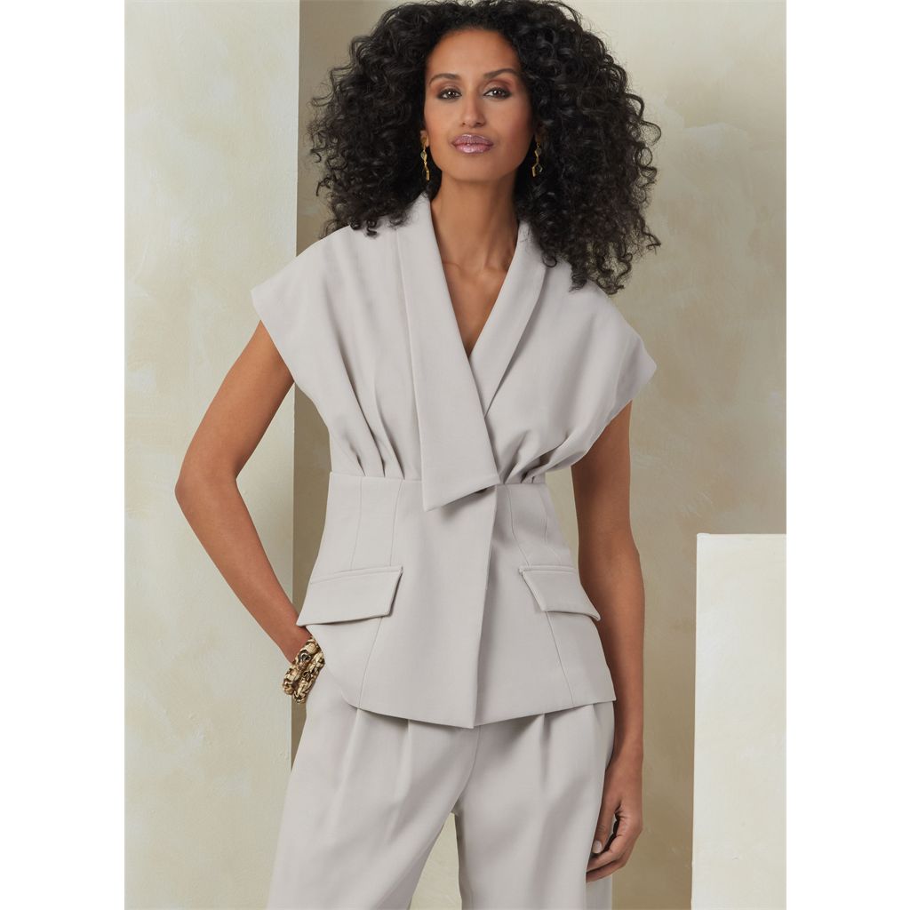 Vogue Pattern V2097 Misses Top Skirt and Pants 2097 Image 2 From Patternsandplains.com