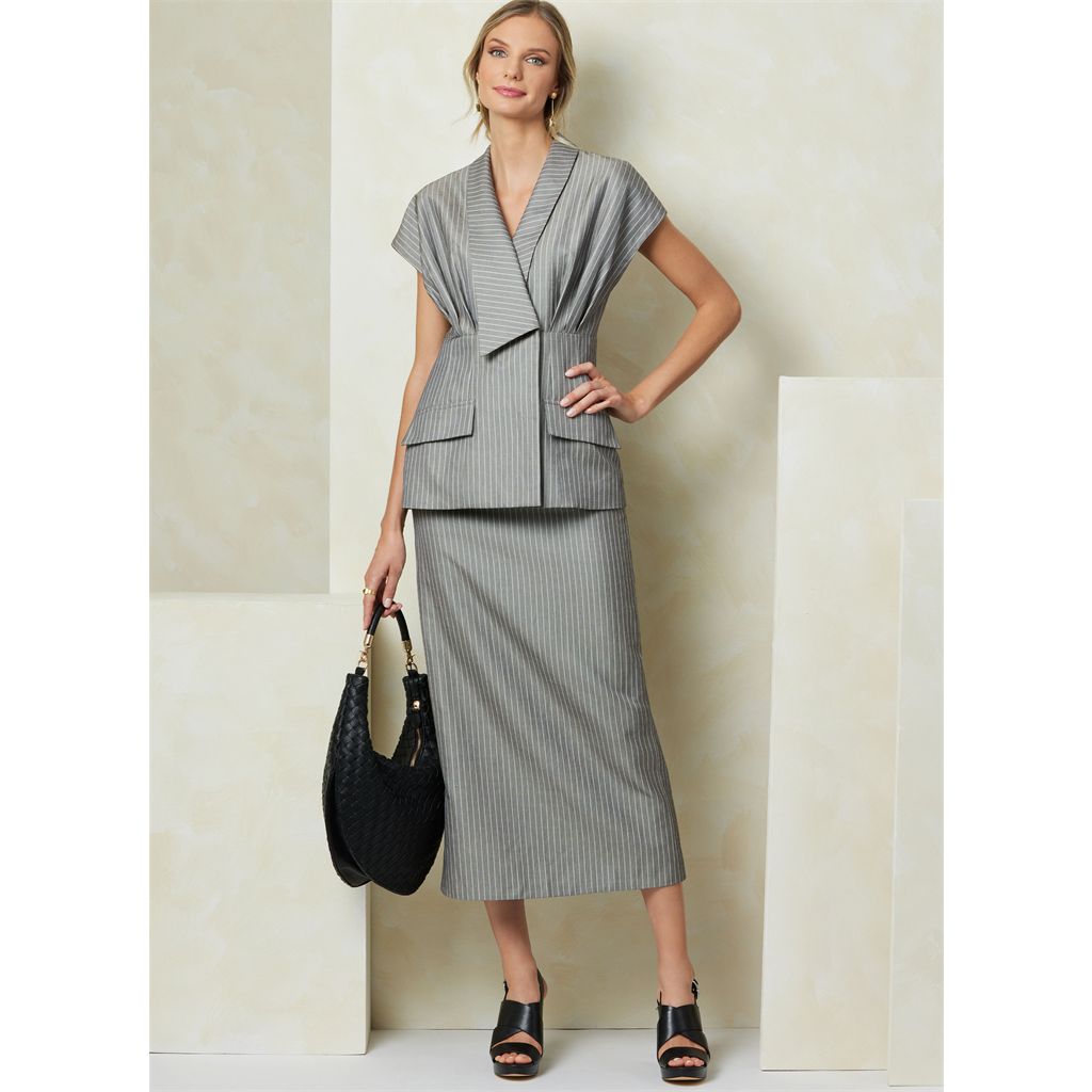 Vogue Pattern V2097 Misses Top Skirt and Pants 2097 Image 5 From Patternsandplains.com