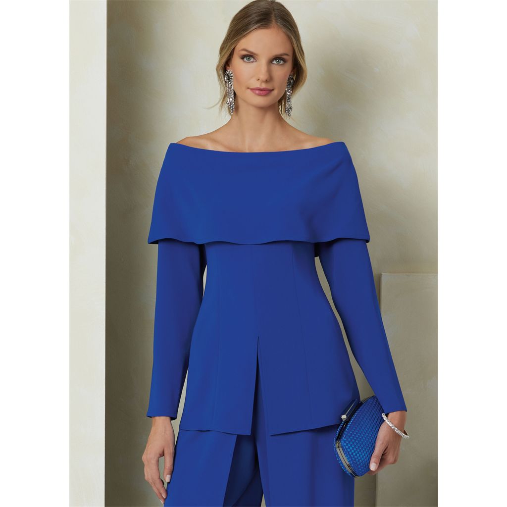 Vogue Pattern V2098 Misses Top and Pants by Tom And Linda Platt 2098 Image 2 From Patternsandplains.com