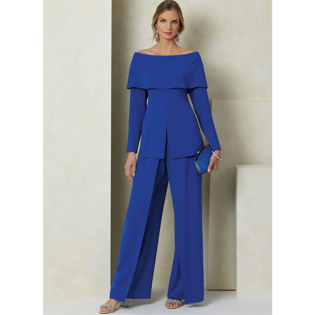 Vogue Pattern V2098 Misses Top and Pants by Tom And Linda Platt 2098 Image 3 From Patternsandplains.com