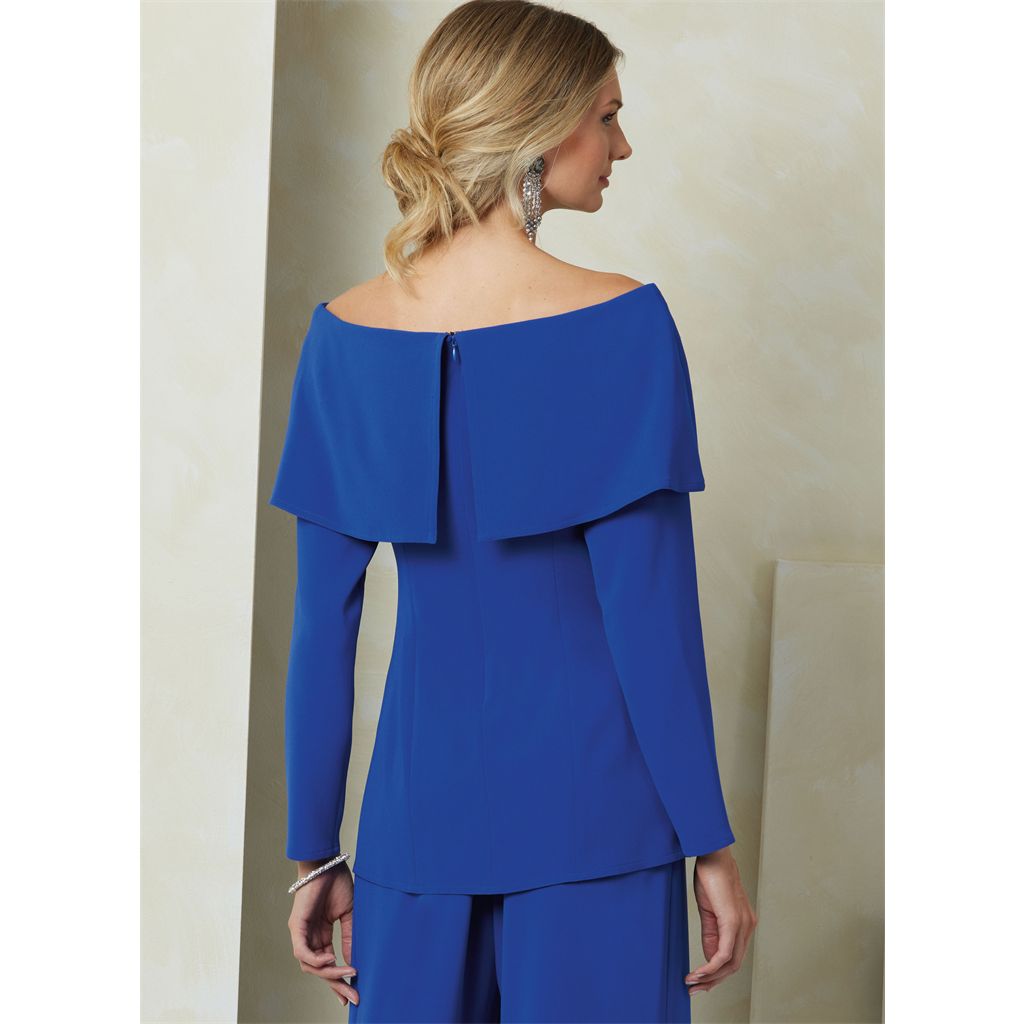 Vogue Pattern V2098 Misses Top and Pants by Tom And Linda Platt 2098 Image 4 From Patternsandplains.com