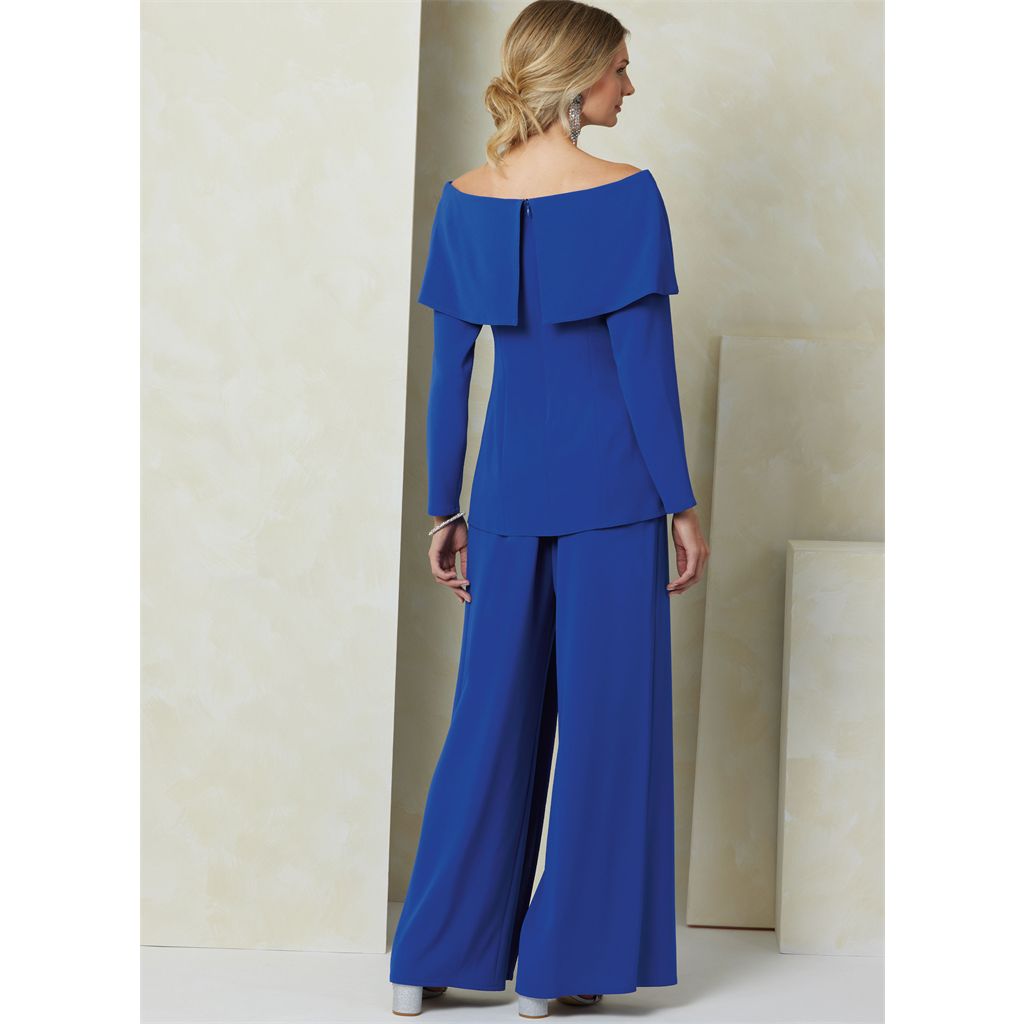 Vogue Pattern V2098 Misses Top and Pants by Tom And Linda Platt 2098 Image 5 From Patternsandplains.com