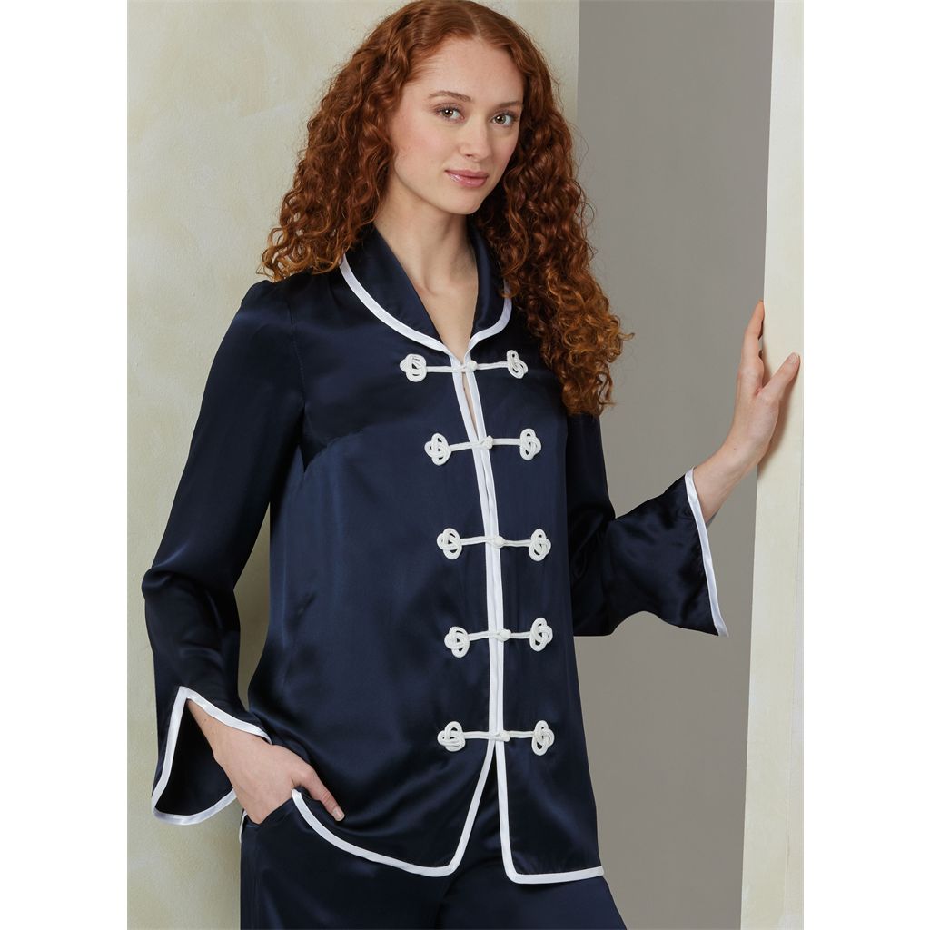 Vogue Pattern V2099 Misses Pyjamas 2099 Image 3 From Patternsandplains.com