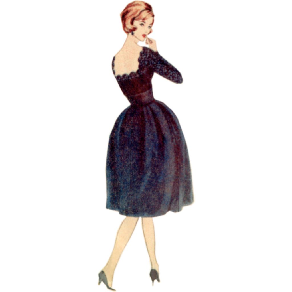 Vogue Pattern V2101 Misses Dress with Belt and Sash 2101 Image 2 From Patternsandplains.com